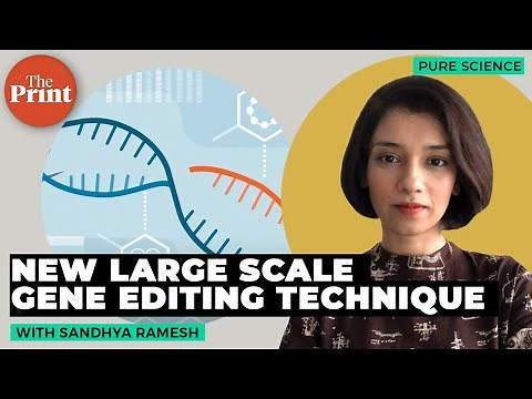 New large scale gene editing technique