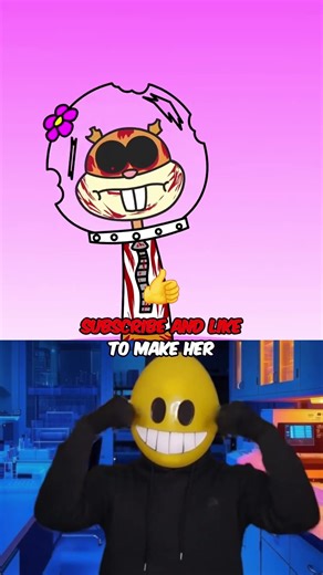 Sandy Cheeks Before and After the Infection