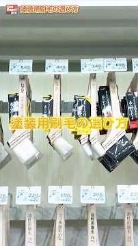 What the Pros Look For! How to Choose a Paint Brush [For Professional Materials, Building Supplie...