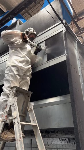 Carbon Blast Dry Ice Blasting on Instagram: "INDUSTRIAL DRY ICE BLASTING E-COAT REMOVAL Dry ice blasting is the most effective way to remove electrostatic paint (E-Coat) overspray. - no damage to the surface - no media mess - less downtime for machines and equipment Contact us to benefit your business today! #dryiceblasting #dryice #dryicecleaning #carbonblast #satisfying #viral #cleaning #industrial #ecoat #electrostatic"