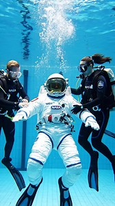 5K views · 70 reactions | NASA Divers Support Astronauts in EVA Training #fblifestyle | Space Verse | Facebook