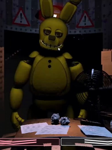 Spring Bonnie in Five Nights at Freddy's 2 Gameplay