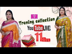 Trending Sarees Live Collection 2026 | Latest Silk Cotton Designer Sarees | #onlineshopping