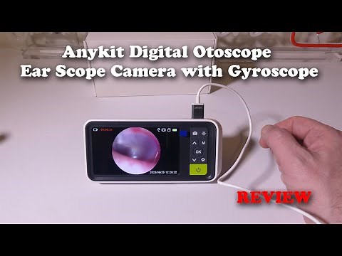 Anykit Digital Otoscope Ear Scope Camera with Gyroscope REVIEW