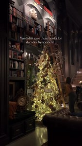 We planned for them to be in our library someday. This small set of red antique books lived in our garage for years. A gift a student gave Chris a long time ago. We kept them because we knew they’d have a place eventually — we just hadn’t built it yet. Now they’re home. The Harry Potter tree is still up because we’ve been rereading the series this winter and we’re almost finished with book six. Watching our kids get just as into it has been one of those quiet, full-circle moments you don’t rush.