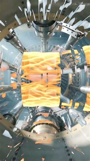 How Jet Engines Produce Massive Thrust ✈️ The Science Behind Every Flight #shorts
