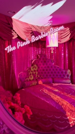 Explore The Pink Barbie Room at The Zebra House