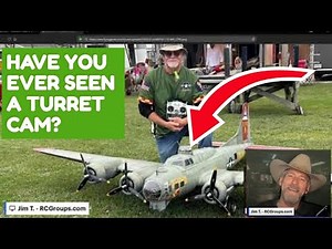 Warbird Turret Cam! B-17 Legend Hobby Build and Flight Video