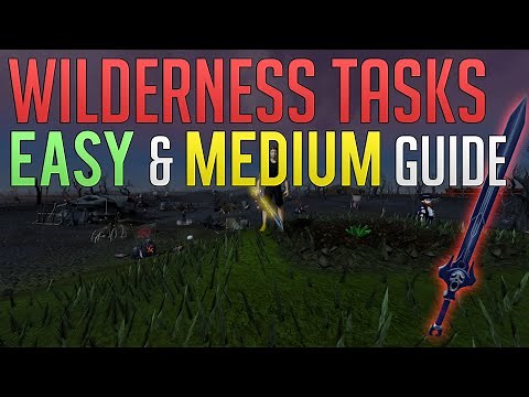 Easy & Medium wilderness tasks guide | Runescape 3