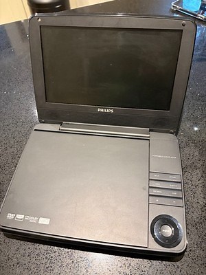 Philips PD9000/05 9" LCD Portable DVD Player - tested and working | eBay