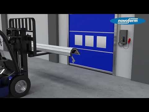 Montage Novoferm Schnelllaufrolltor "NovoSpeed Strong Outdoor"