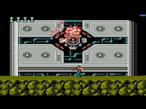 SUPER CONTRA (SUPER C) - NES Gameplay Full Walkthrough - 1080p 60FPS [Nostalgia]