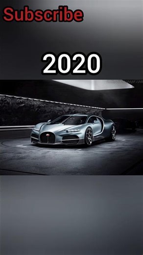 Evolution of Bugatti (2000-2025)#viral #automobile #shorts #video #evolution#