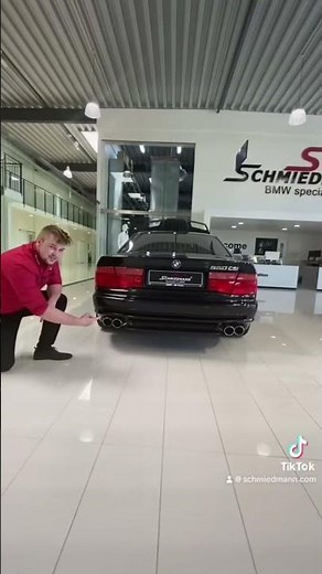 BMW 850csi V12 iconic sound and car! #bmw #schmiedmann #850csi