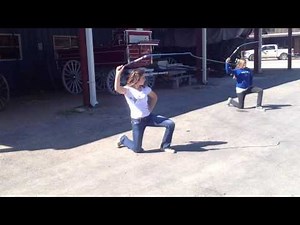 Whip routine Brooke and Gillian