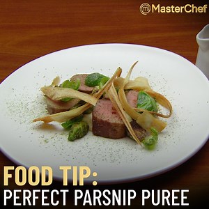 34K views · 363 reactions | FOOD TIP: Derek shows us how to make the perfect parsnip puree! | MasterChef Australia | Facebook