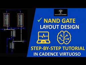 NAND Gate Layout in Cadence Virtuoso