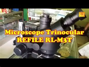 Microscope Trinocular Unboxing Relife RL-M3T
