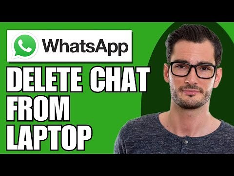 How To Delete WhatsApp Chat From Laptop (Simple)