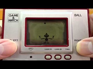 Ball (Original) Gameplay - Nintendo Game & Watch