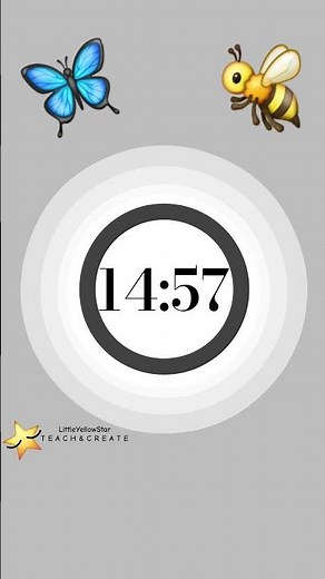Spring Timer For Kids - 15 Minutes Countdown Timer For Kids With Music_ Classroom Countdown Timer