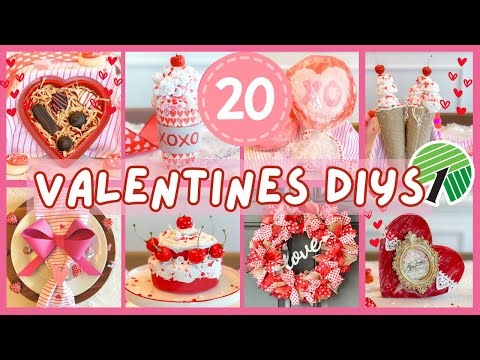 20 DOLLAR TREE VALENTINES DAY DIYS 2026 l VALENTINES CRAFTING DIY IDEAS l HACKS YOU MUST TRY 2026!