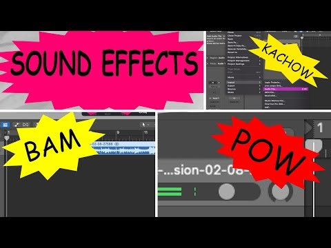 Sound Effects and How To Add Them In Logic Pro