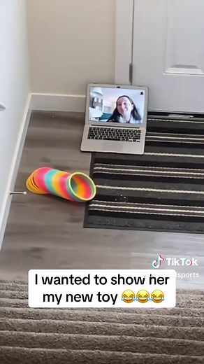 Slinky Toy Fun: Watch It Travel Down the Stairs