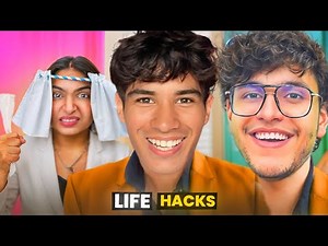 ‪@triggeredinsaan‬ 5 minute Life Hacks REAL Or FAKE ? 😂 || " Reaction On ‪@triggeredinsaan‬ "