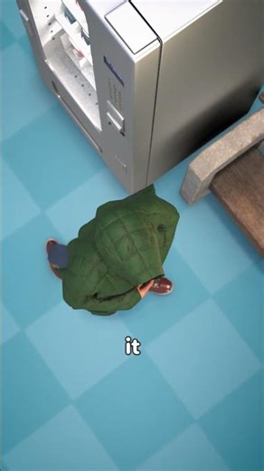 Why dose he sit at the Vending Machine for hours? 🤔