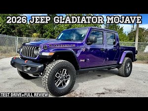 2026 Jeep Gladiator Mojave: TEST DRIVE+FULL REVIEW
