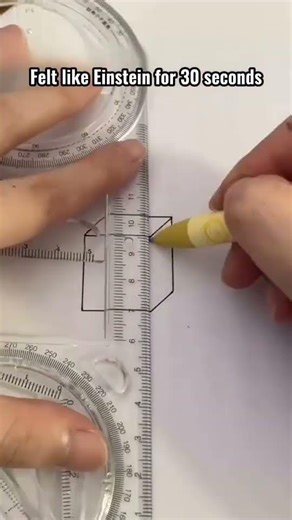 ▶️ Geometric Art Design Architect Ruler – lines come out perfect ( # 189 )