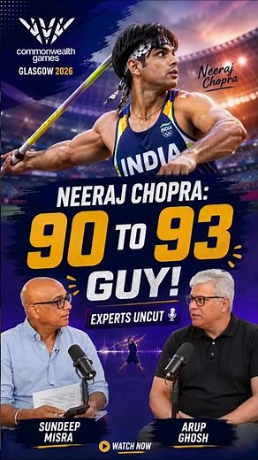 Can Neeraj Chopra throw 90–93 metres?