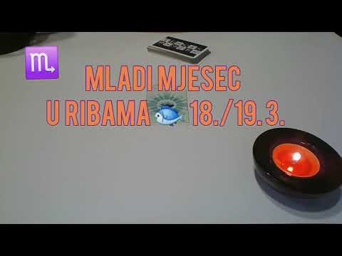 💫 #skorpija #skorpion #škorpija 🌚 MLAD MJESEC U RIBAMA 18./19. #mart - 💫