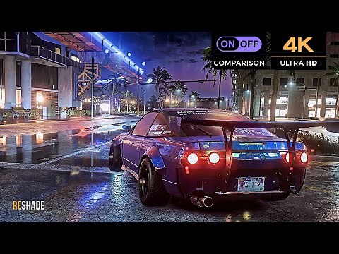 Metamorphosis of the Need For Speed Heat - UNITE 3.5 and Reshade Extreme Graphics Mod [4K]