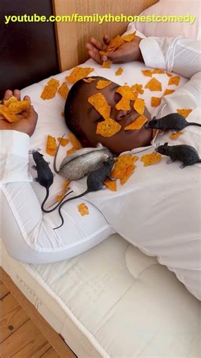 Eating cockroach scorpion spider & rat on face stop motion Funny video Try not to laugh #shorts