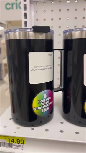 4.5K views · 22 reactions | A sublimation horror story! I can’t believe they are still selling black sublimation blanks. Sublimation ink is TRANSPARENT and won’t show up at all on black blanks. Leave these on the shelf! #Sublimation #SublimationBlanks | Hey, Let's Make Stuff | Facebook