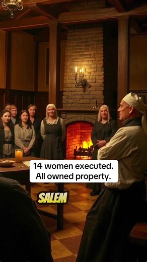 14 women. 5 men. Not random. Follow for more hidden history. Puritan history Salem witch trials New England history women’s history Massachusetts history gender control patriarchy history #PuritanPowerPlays #NewEnglandHistory #HiddenHistory #MassachusettsHistory #WomensHistory