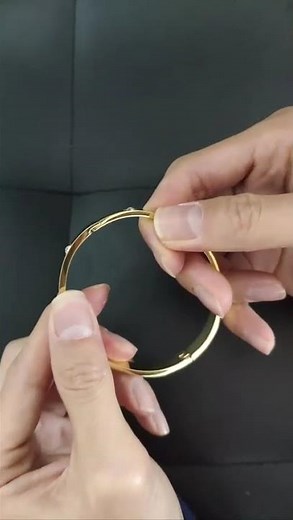 How to Adjust a Loose Bangle Bracelet | Simple At-Home Fix