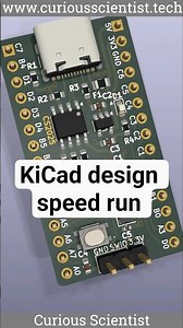 #kicad #pcb #design #speedrun #schematics #ch32v006k8u6 #microcontroller #electronics