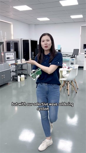 selective soldering machine testing video #dezsmart #selectivesolderingmachine