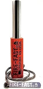 Amazon.com: Fire-Fast Trekker. Best Emergency Waterproof Survival Fire Starter. Magnesium and Euro Fire Steel Ferro Rod. Compact Durable Tool for Bushcraft, Camping, Backpacking, Hiking, Hunting, or Bug Out Bag. : Sports & Outdoors