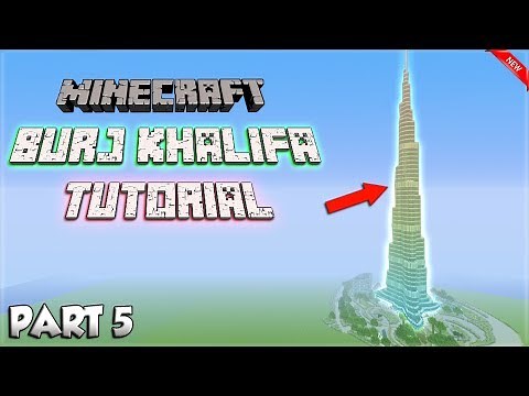 Minecraft Burj Khalifa Tutorial Part 5