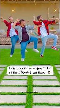 Tenu Leke | Easy Wedding Dance Steps for Grooms / Boys | DhadkaN Group - Nisha #ytshorts #shorts