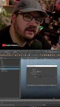 How to make a Custom camera rig in Maya #Maya #rigging #3Dart