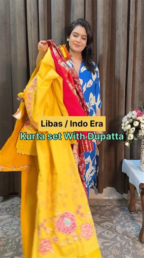 Libas haul / Libas kurta set haul / Indo era haul / kurta set with Dupatta haul #shorts #viral