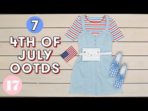 7 Red White & Blue Outfits for 4th of July | Style Lab