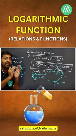 Logarithmic Function Explained | Relations & Functions | Class 11 | Sunder Sir
