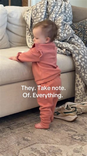 They listen. They pay attention. They copy. This is my reminder to be softer and really watch what I say, do. 🥹🫶🏼 #toddlersoftiktok #momtok