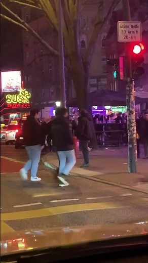 Hamburg Germany Nightlife street Reeperbahn